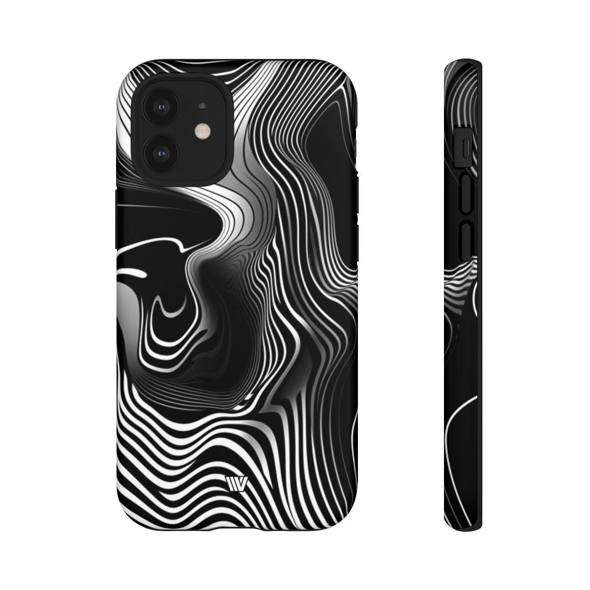 Abstract Zebra Stripes Tough Phone Case
