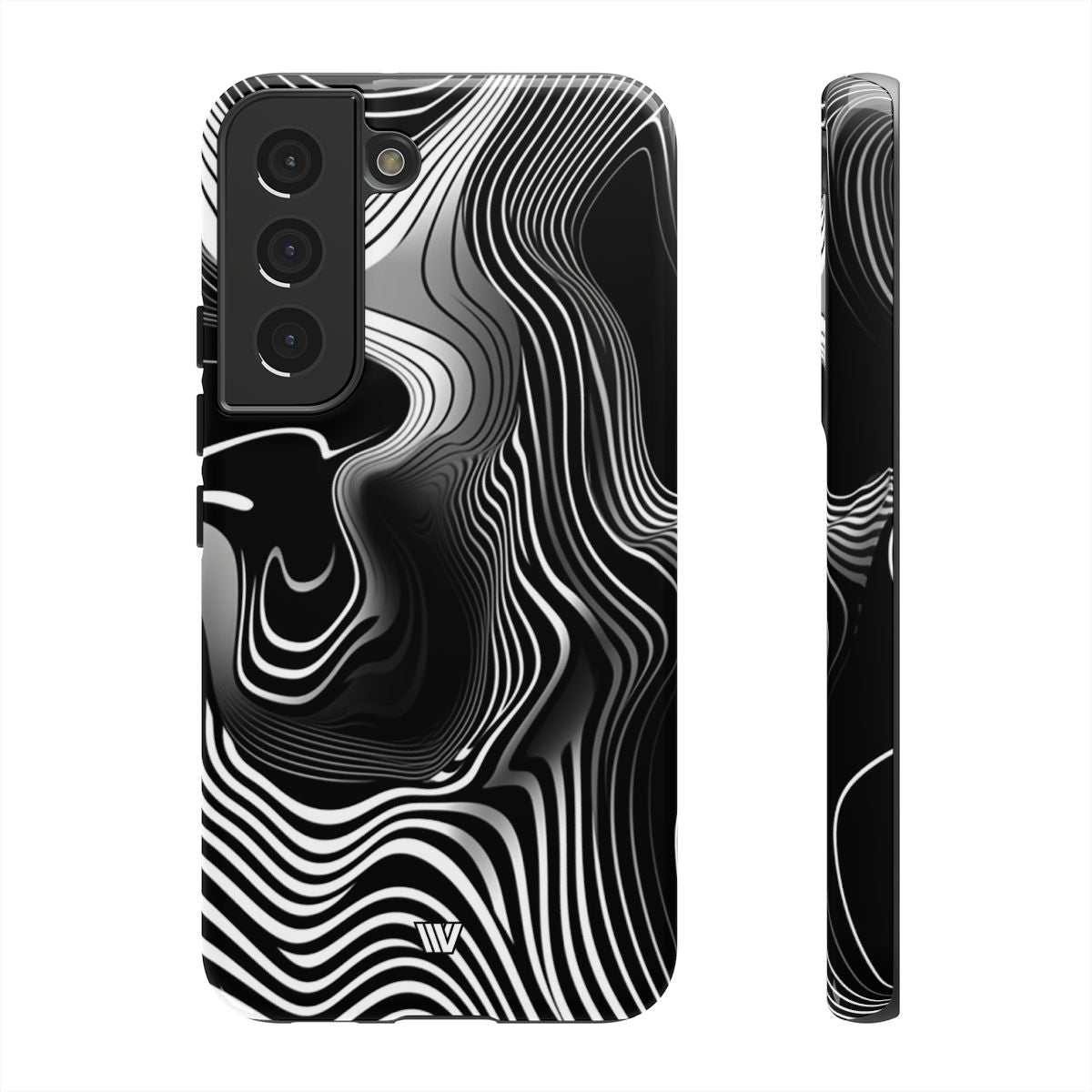 Abstract Zebra Stripes Tough Phone Case