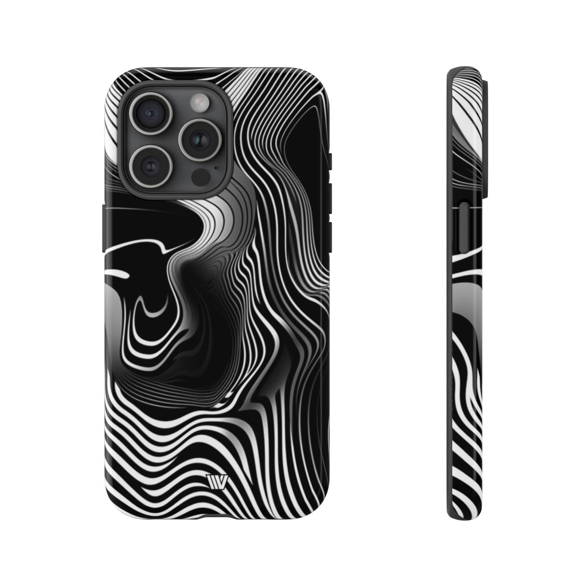 Abstract Zebra Stripes Tough Phone Case