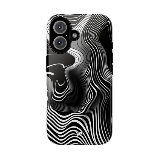 Abstract Zebra Stripes Tough Phone Case