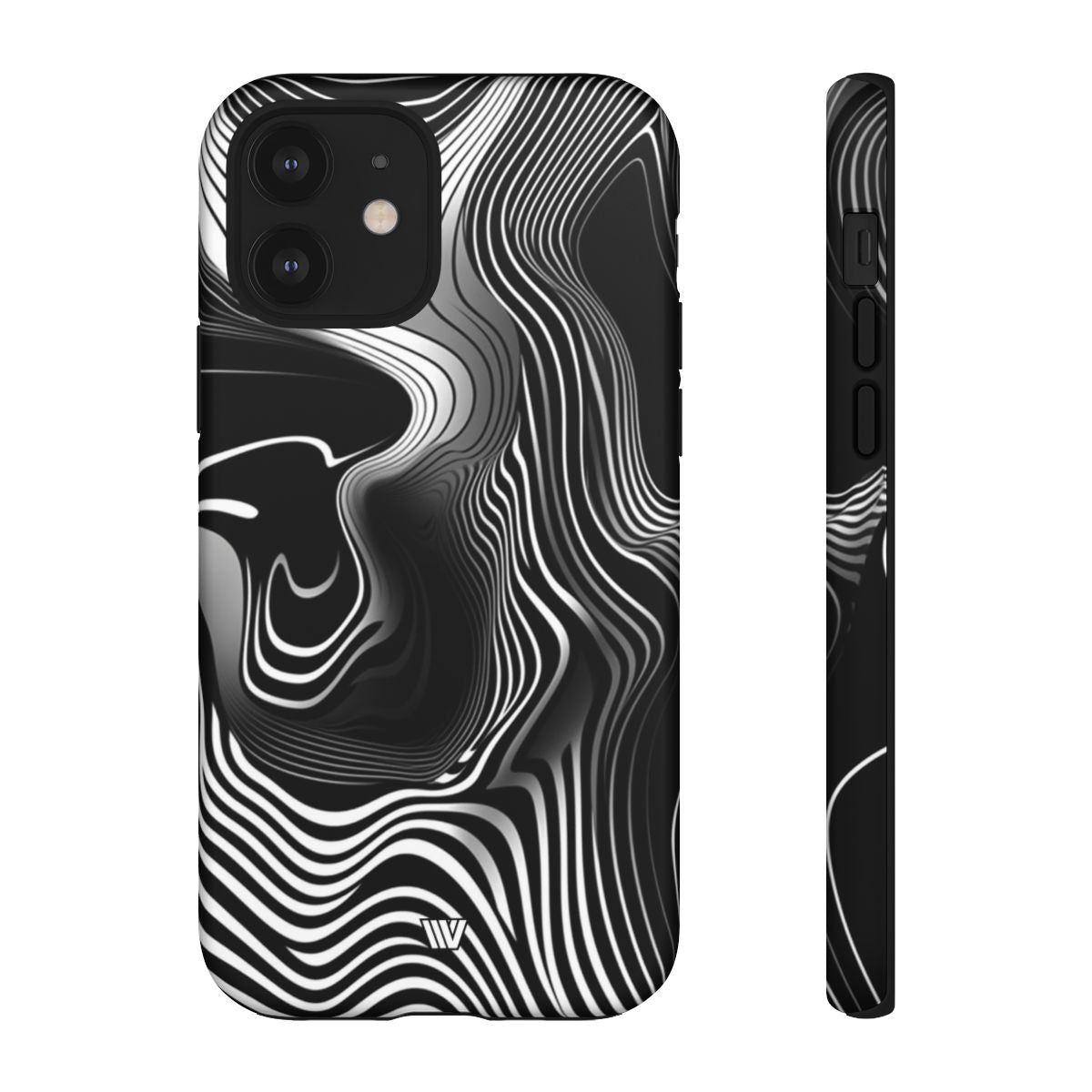 Abstract Zebra Stripes Tough Phone Case