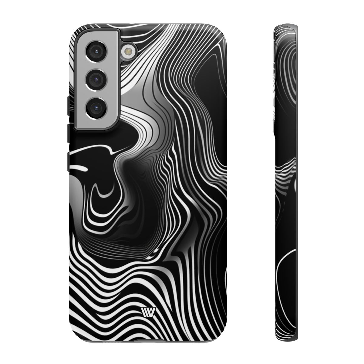 Abstract Zebra Stripes Tough Phone Case