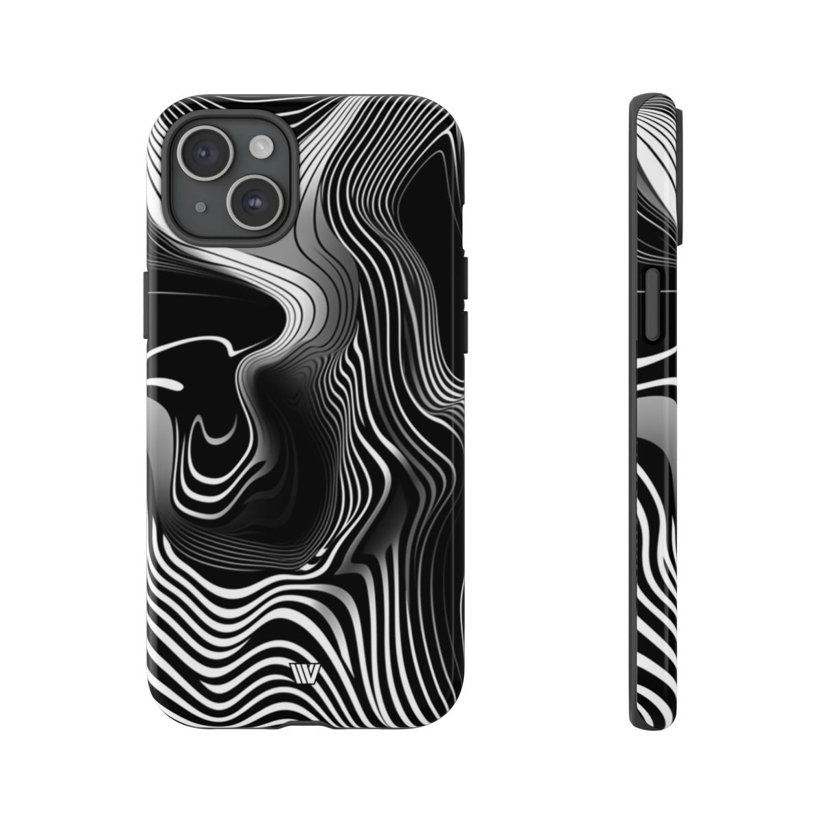Abstract Zebra Stripes Tough Phone Case