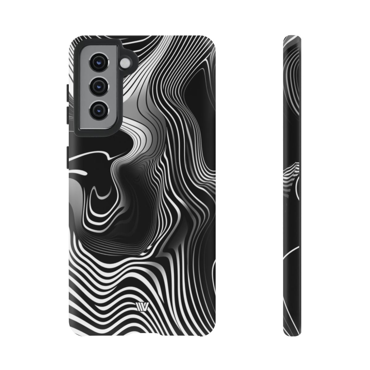 Abstract Zebra Stripes Tough Phone Case