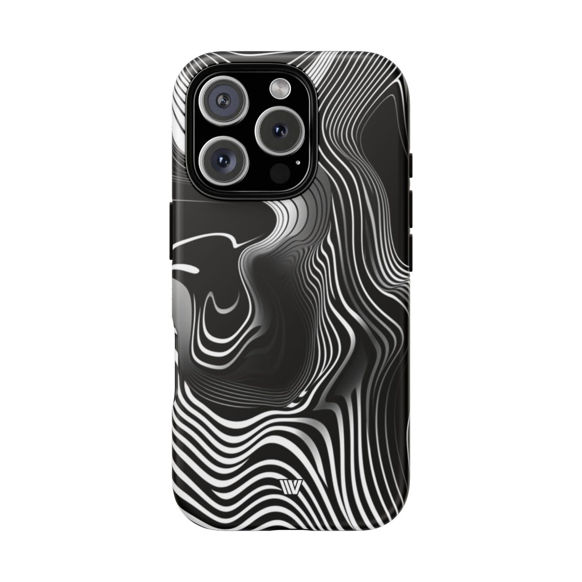 Abstract Zebra Stripes Tough Phone Case
