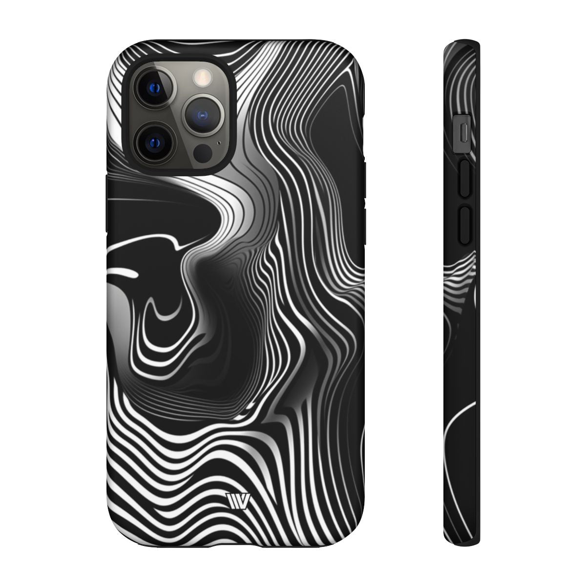 Abstract Zebra Stripes Tough Phone Case