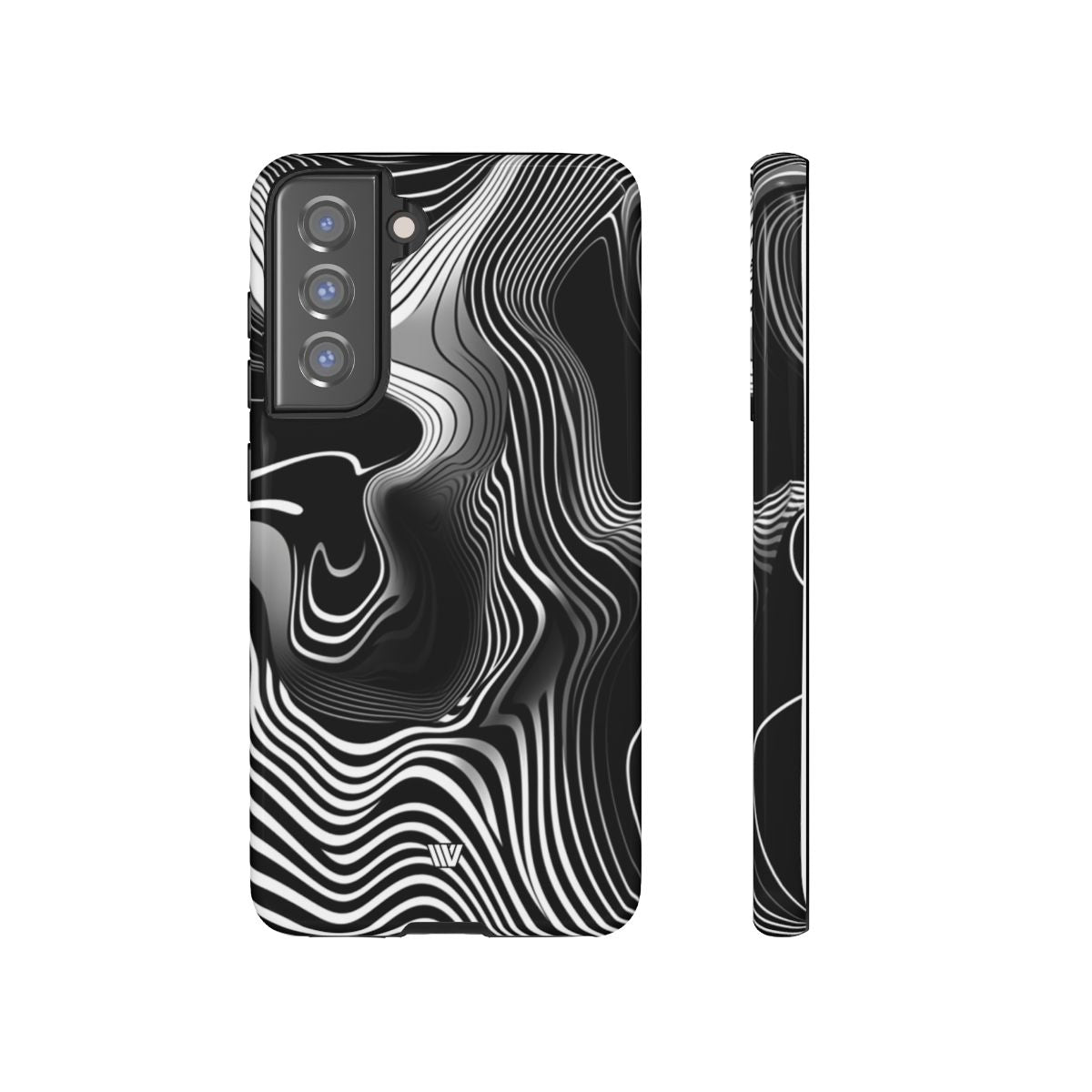 Abstract Zebra Stripes Tough Phone Case