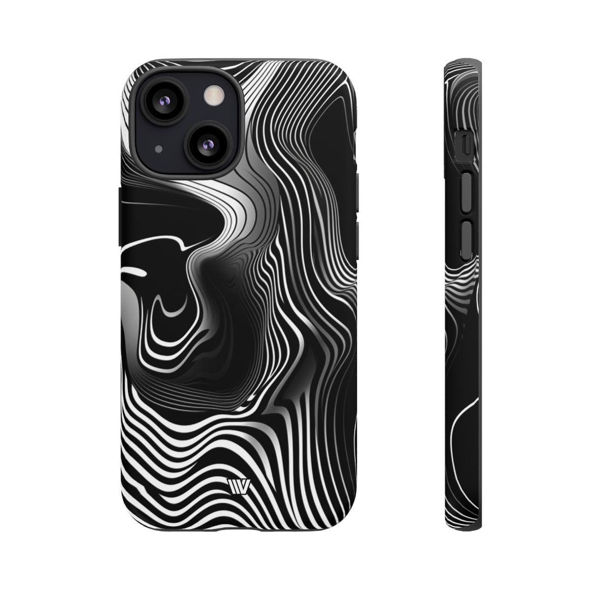 Abstract Zebra Stripes Tough Phone Case