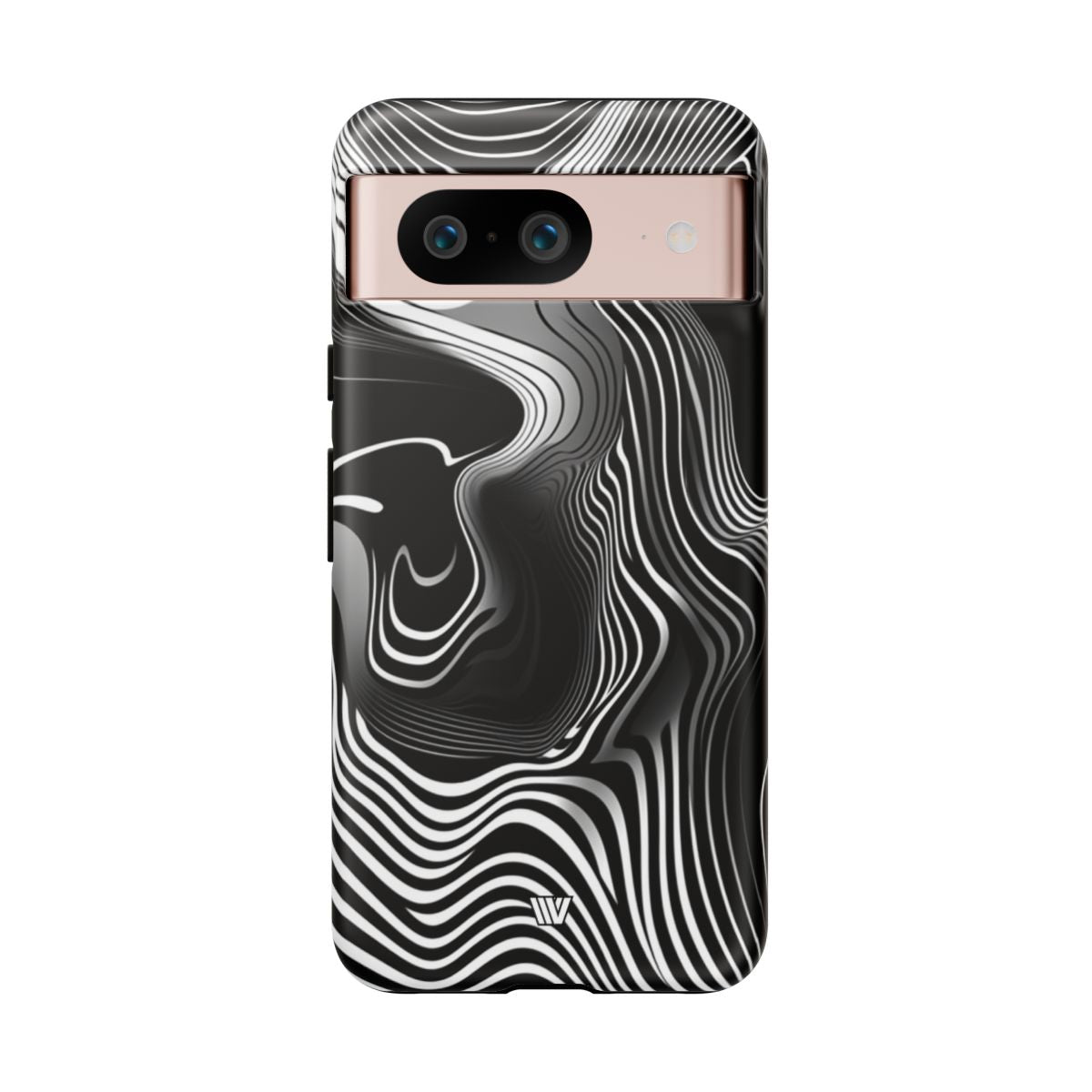 Abstract Zebra Stripes Tough Phone Case