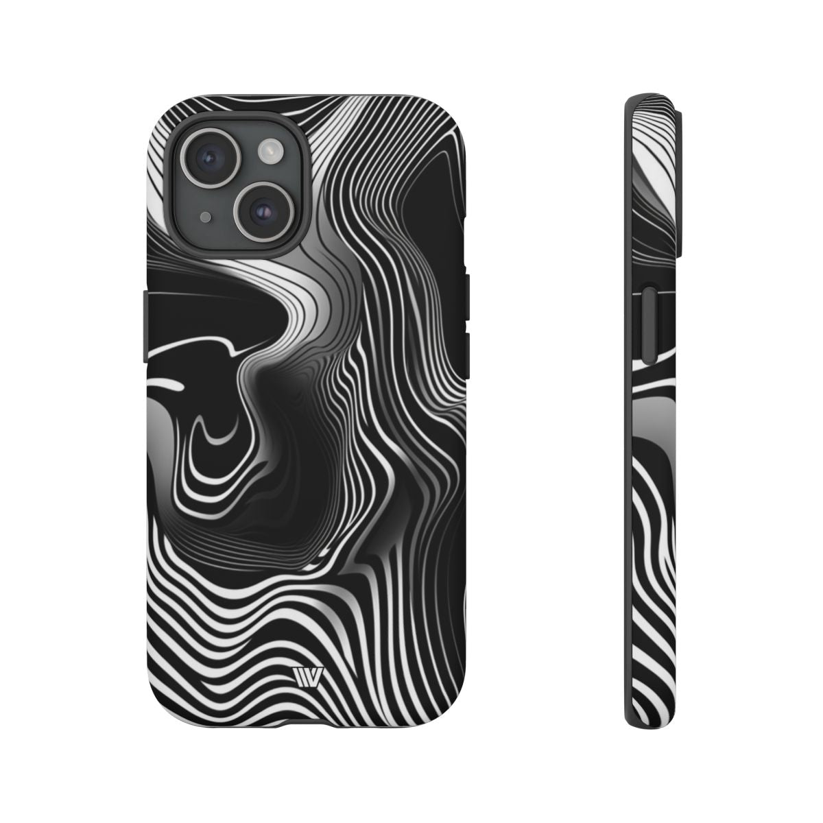 Abstract Zebra Stripes Tough Phone Case