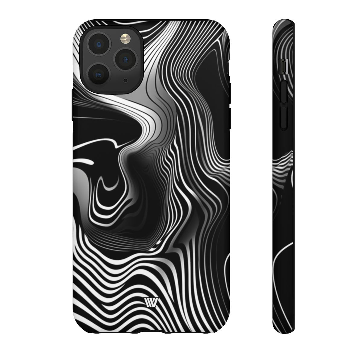 Abstract Zebra Stripes Tough Phone Case