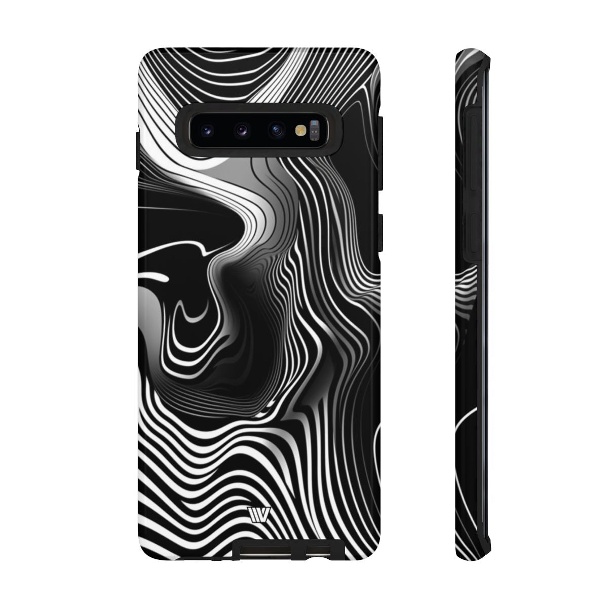 Abstract Zebra Stripes Tough Phone Case