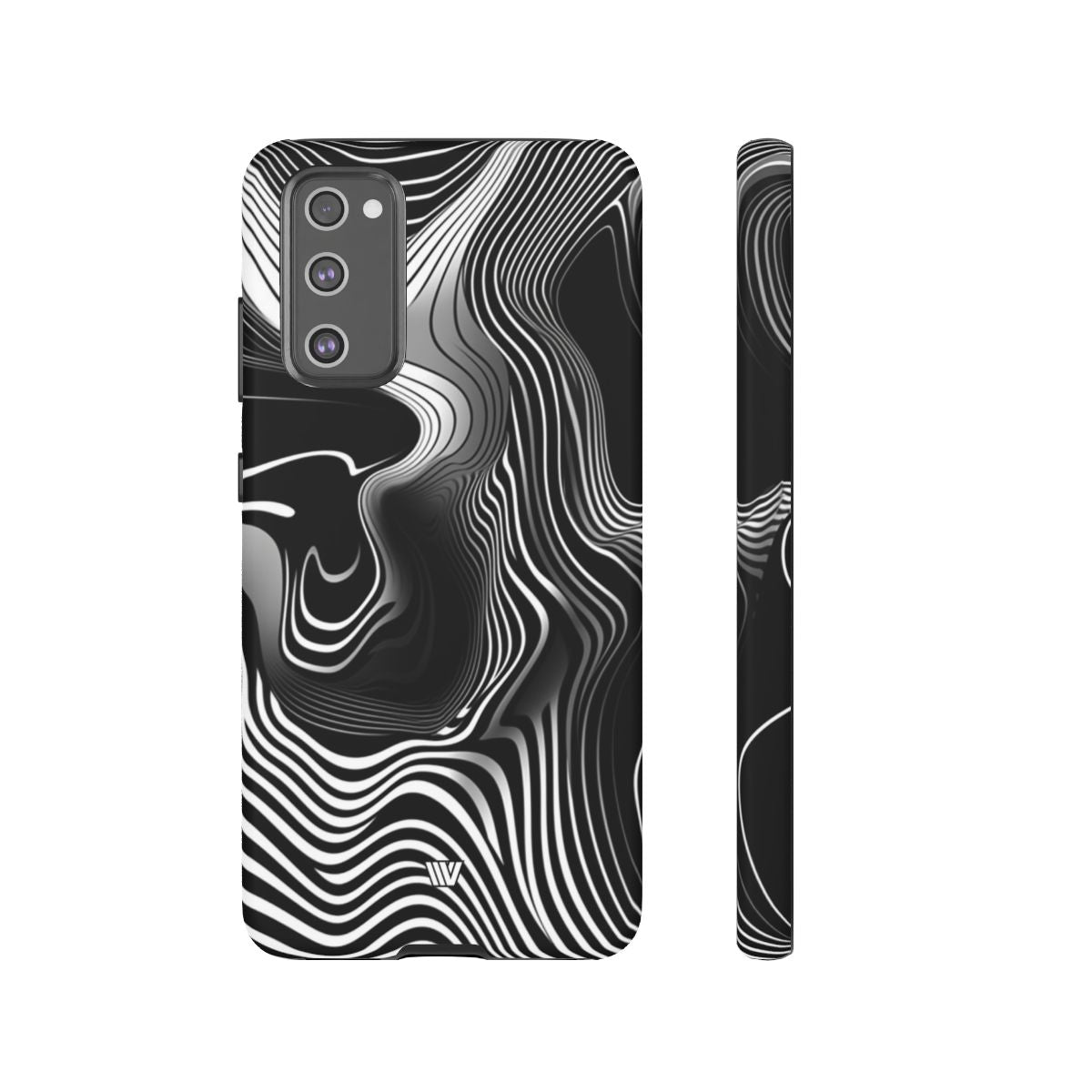 Abstract Zebra Stripes Tough Phone Case
