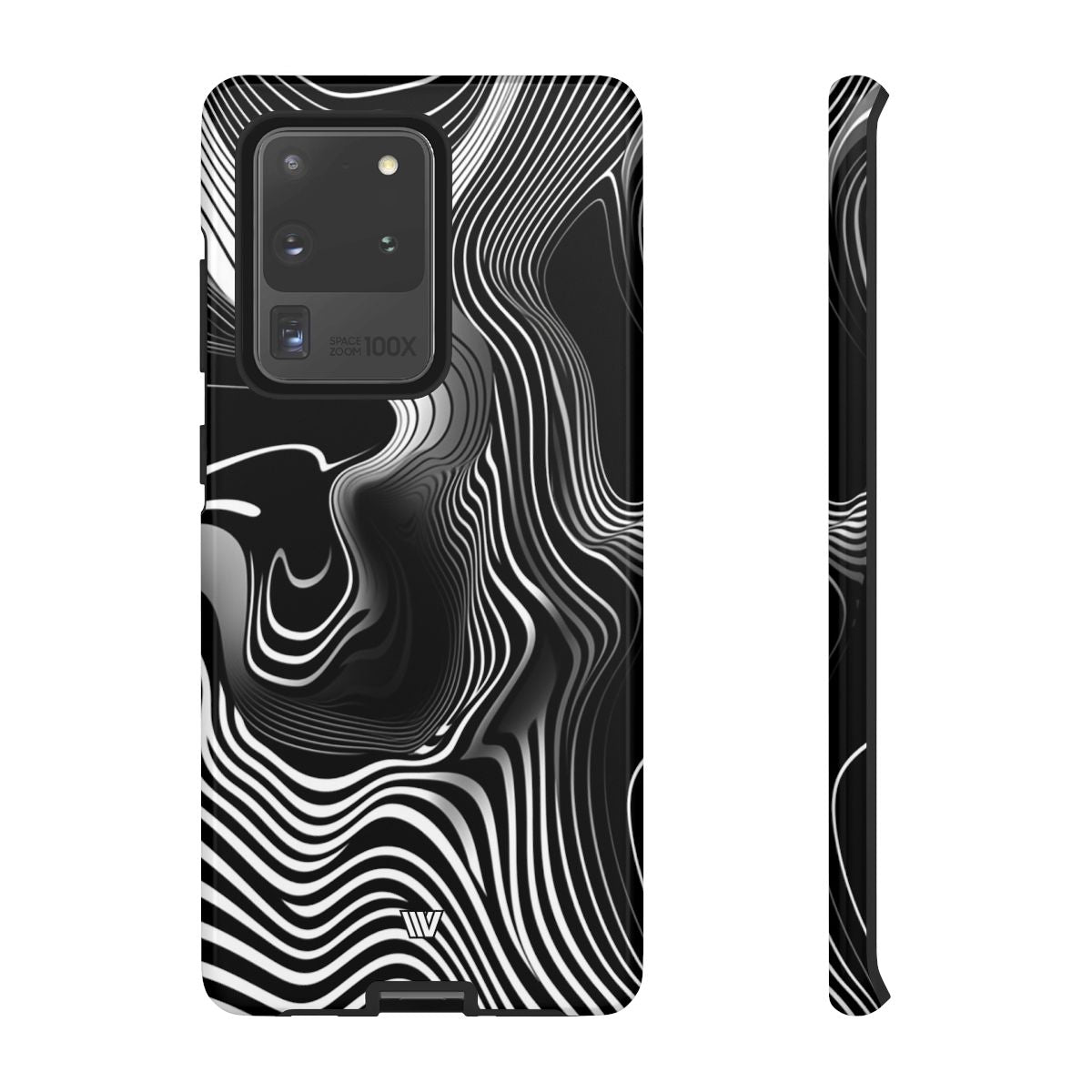 Abstract Zebra Stripes Tough Phone Case