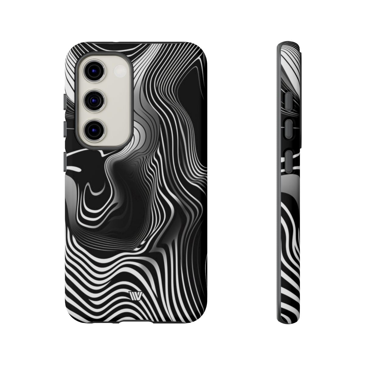 Abstract Zebra Stripes Tough Phone Case