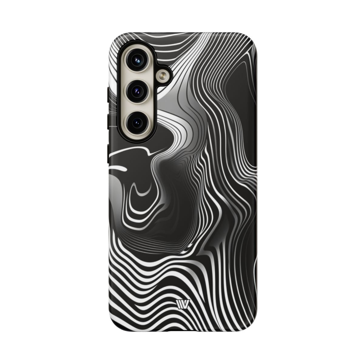Abstract Zebra Stripes Tough Phone Case