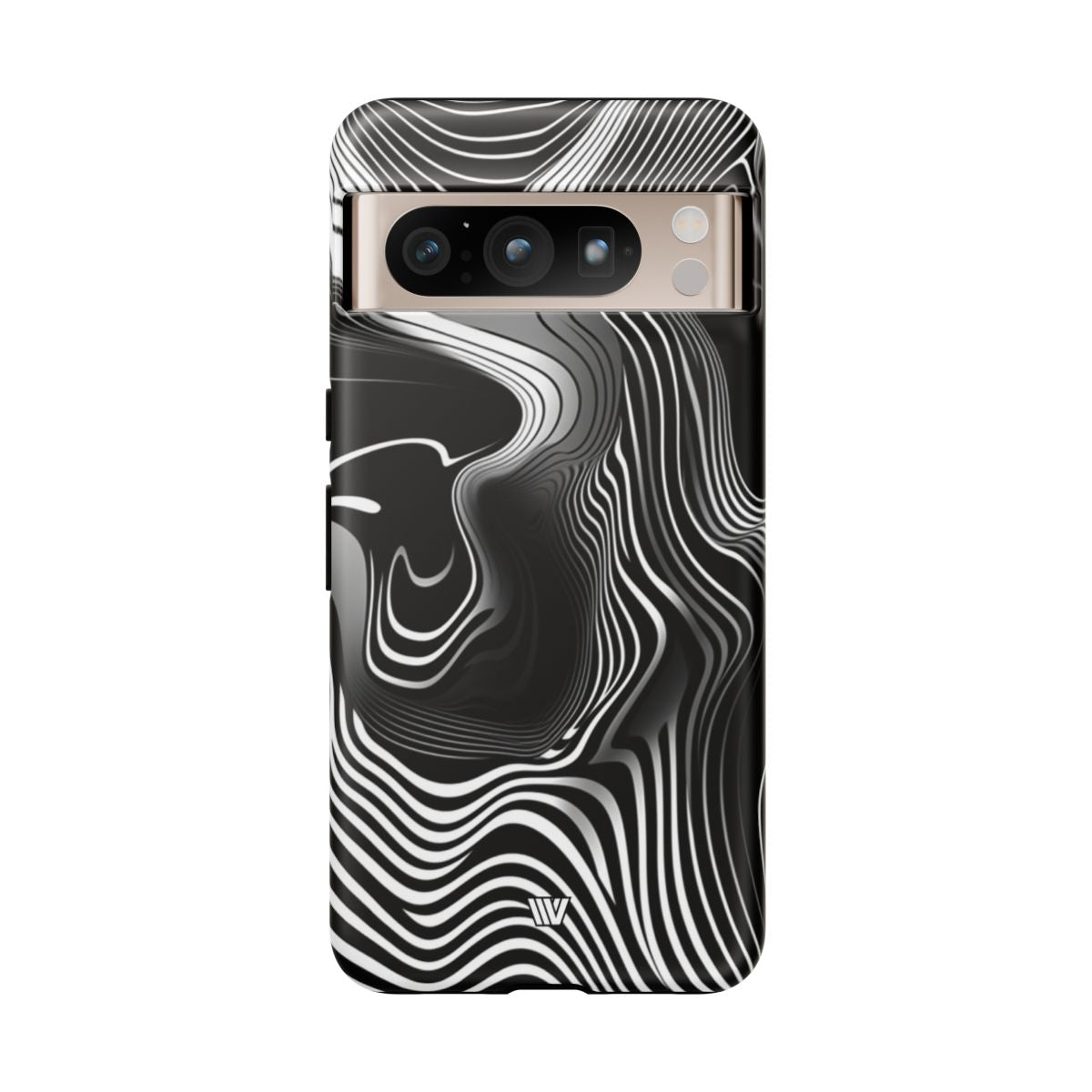 Abstract Zebra Stripes Tough Phone Case