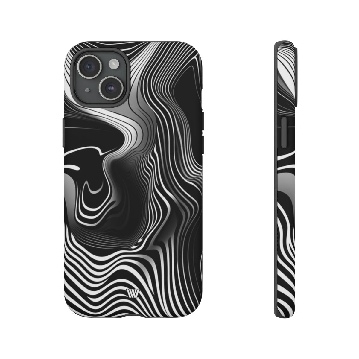 Abstract Zebra Stripes Tough Phone Case