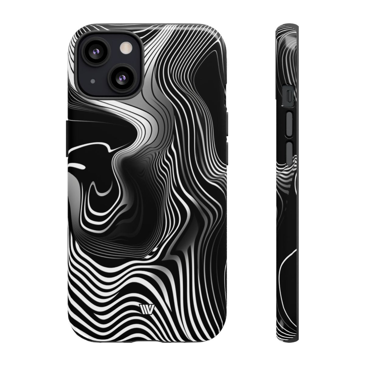 Abstract Zebra Stripes Tough Phone Case