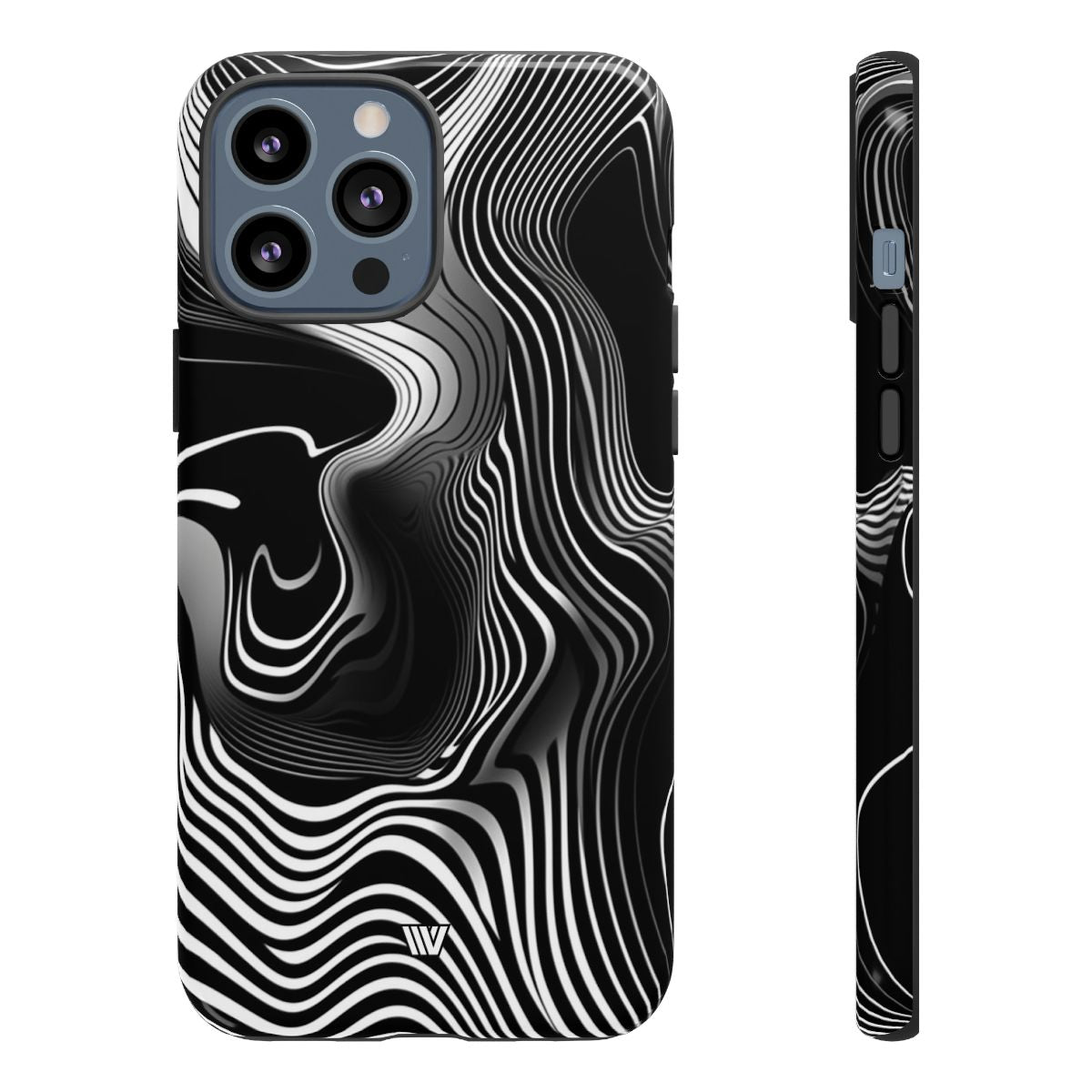 Abstract Zebra Stripes Tough Phone Case