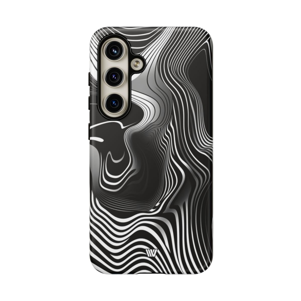 Abstract Zebra Stripes Tough Phone Case