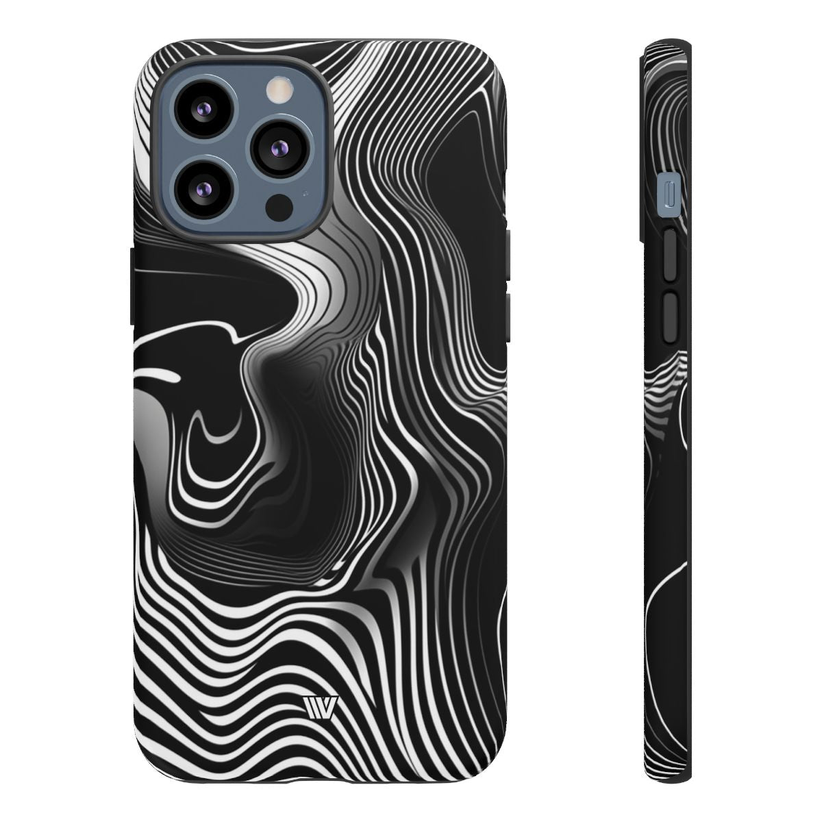 Abstract Zebra Stripes Tough Phone Case