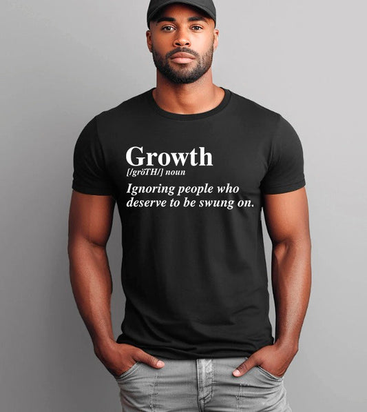 Growth Graphic Tee Unisex Uplifting Message T-Shirt