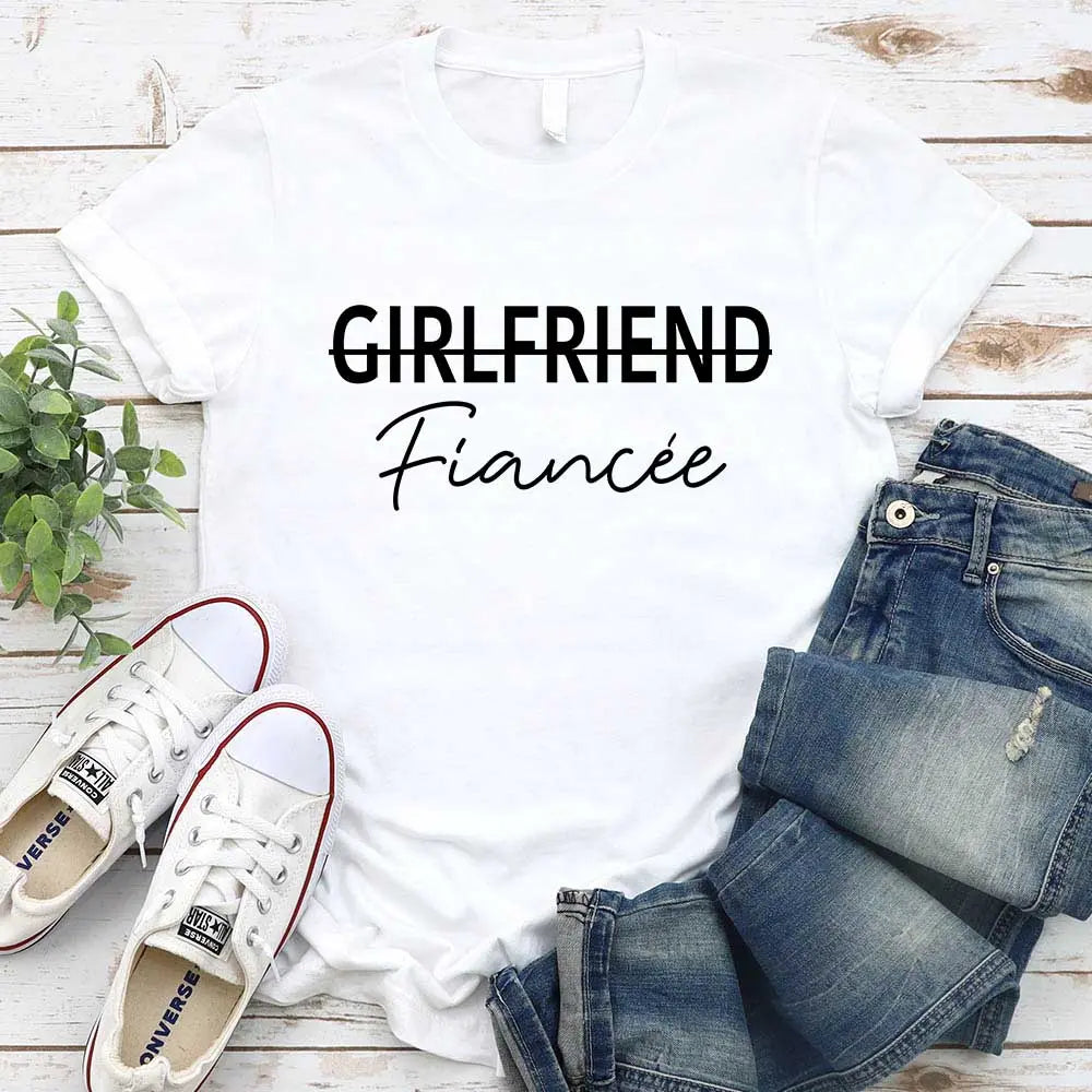Boyfriend & Girlfriend Couples Tee Comfortable Unisex T-Shirt