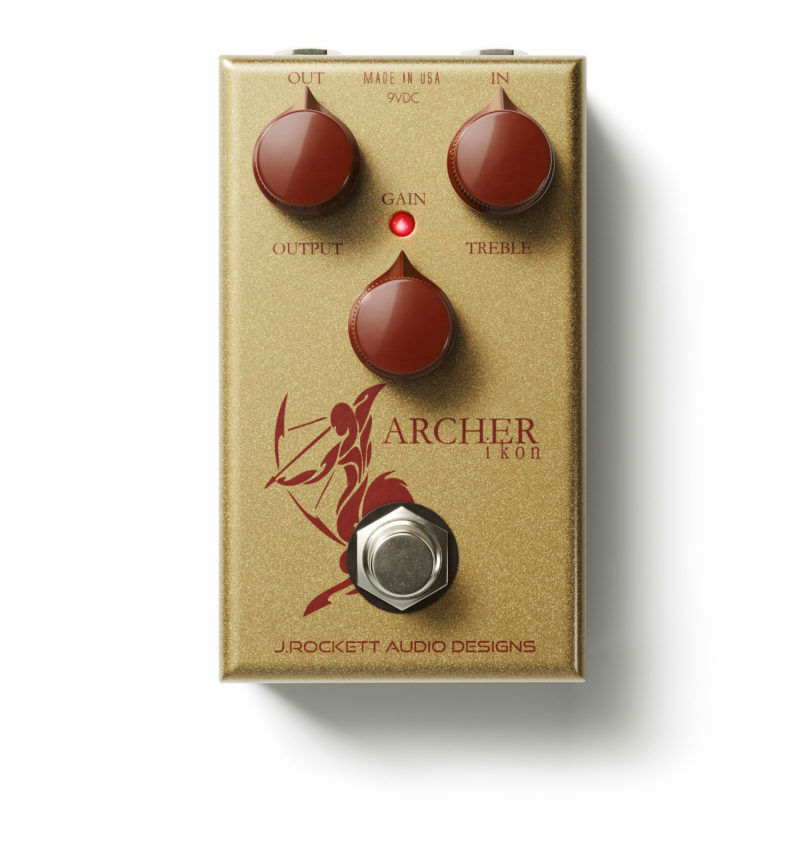New - J. Rockett iKon Audio Designs Archer Ikon Boost/Overdrive Pedal