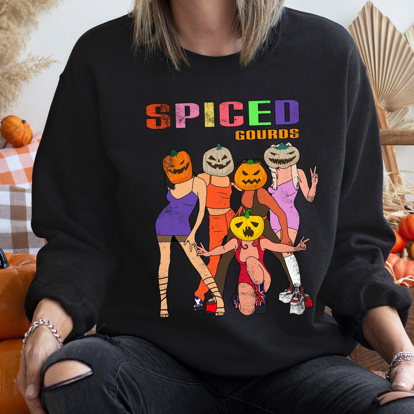 Spiced Gourds Halloween Sweatshirt