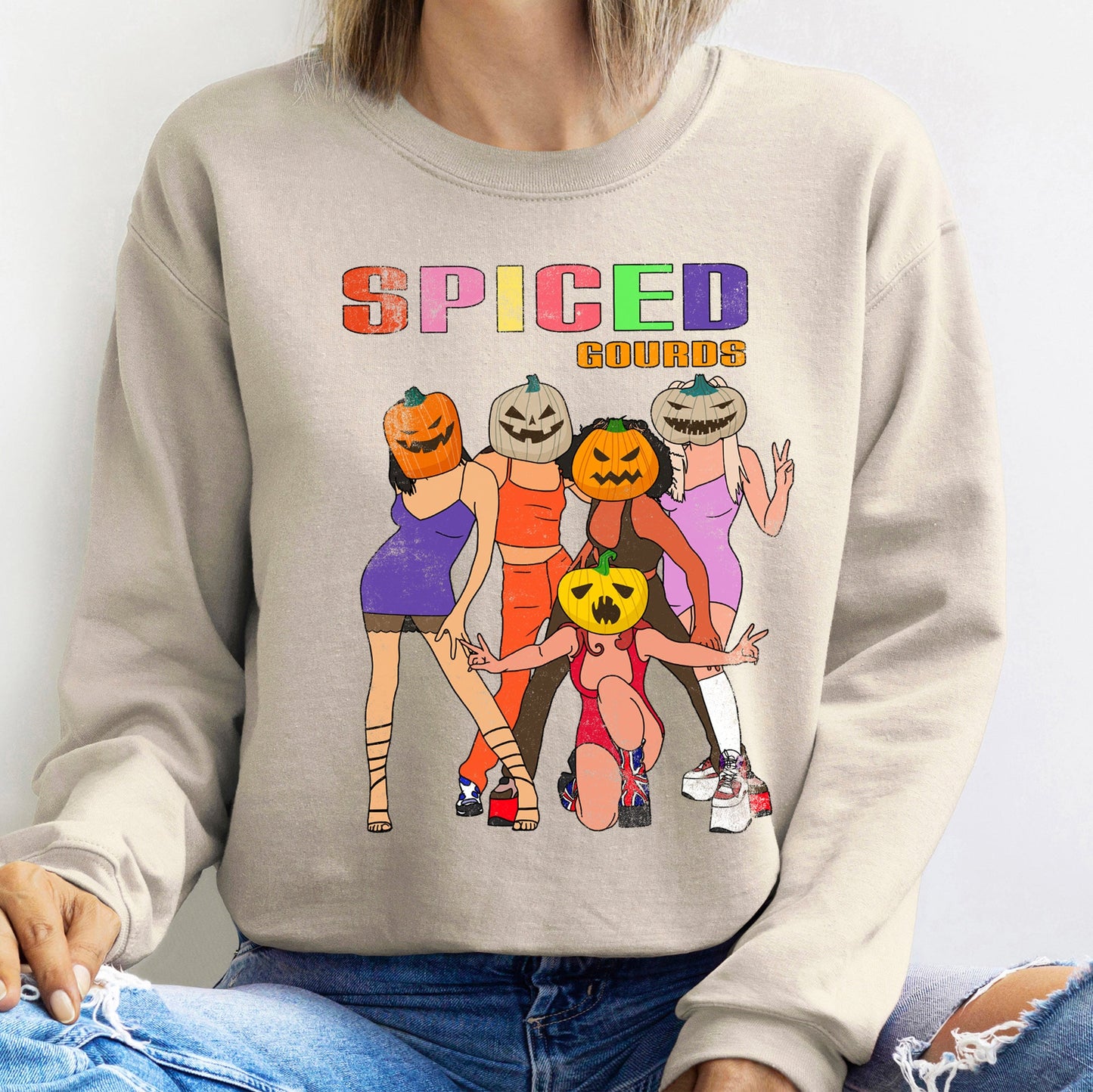 Spiced Gourds Halloween Sweatshirt