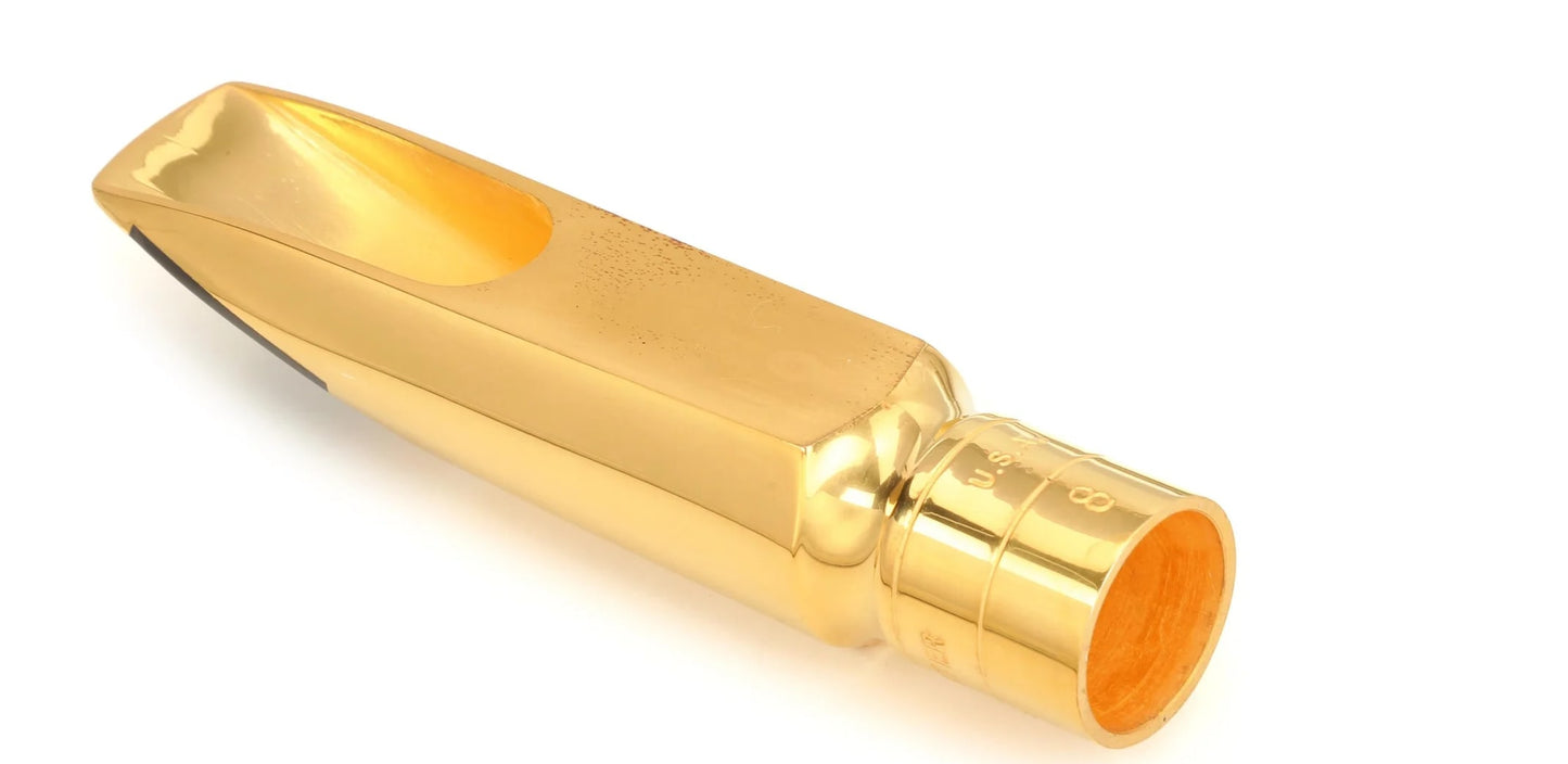 Otto Link Florida V 8 Tenor Saxophone Mouthpiece 24k Gold-plated Bell Metal