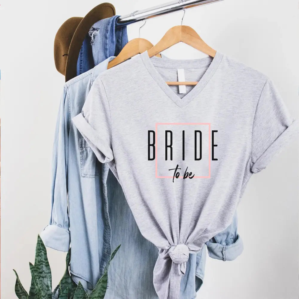 Bach Crew Bride To be Party Bachelorette V-Neck T-shirt