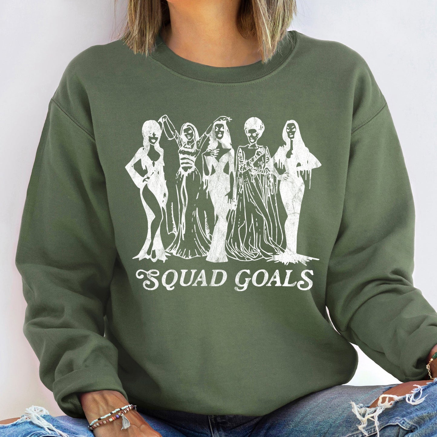 Squad Goals Halloween Sweatshirt