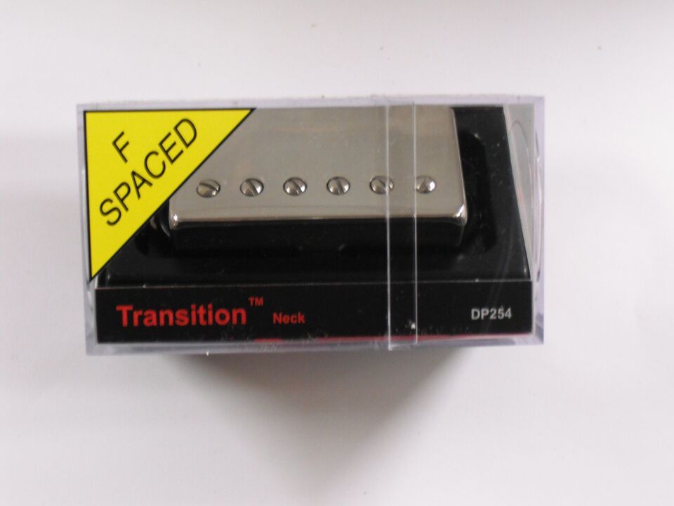 DiMarzio Nickel Neck Humbucker DP254 Transition with Nickel Cover