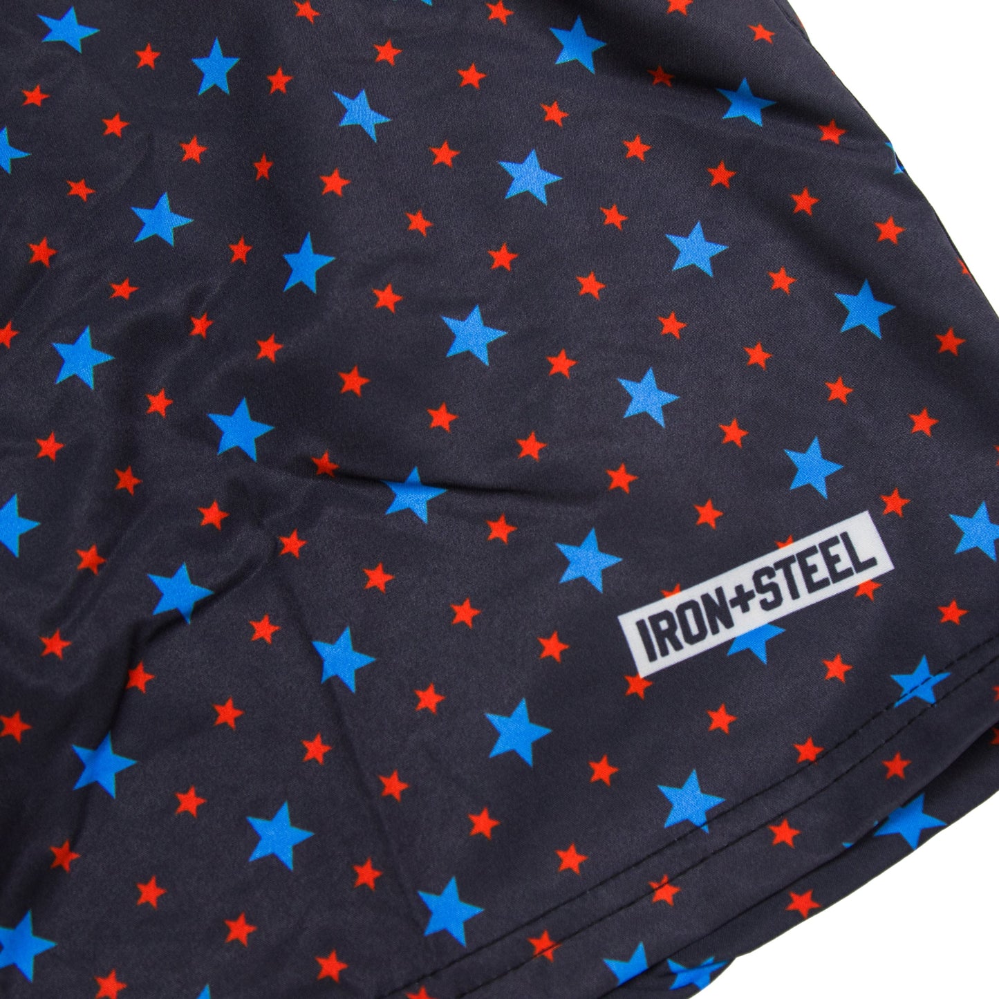 Stars Navy Quick-Dry Swim Trunks Iron+Steel