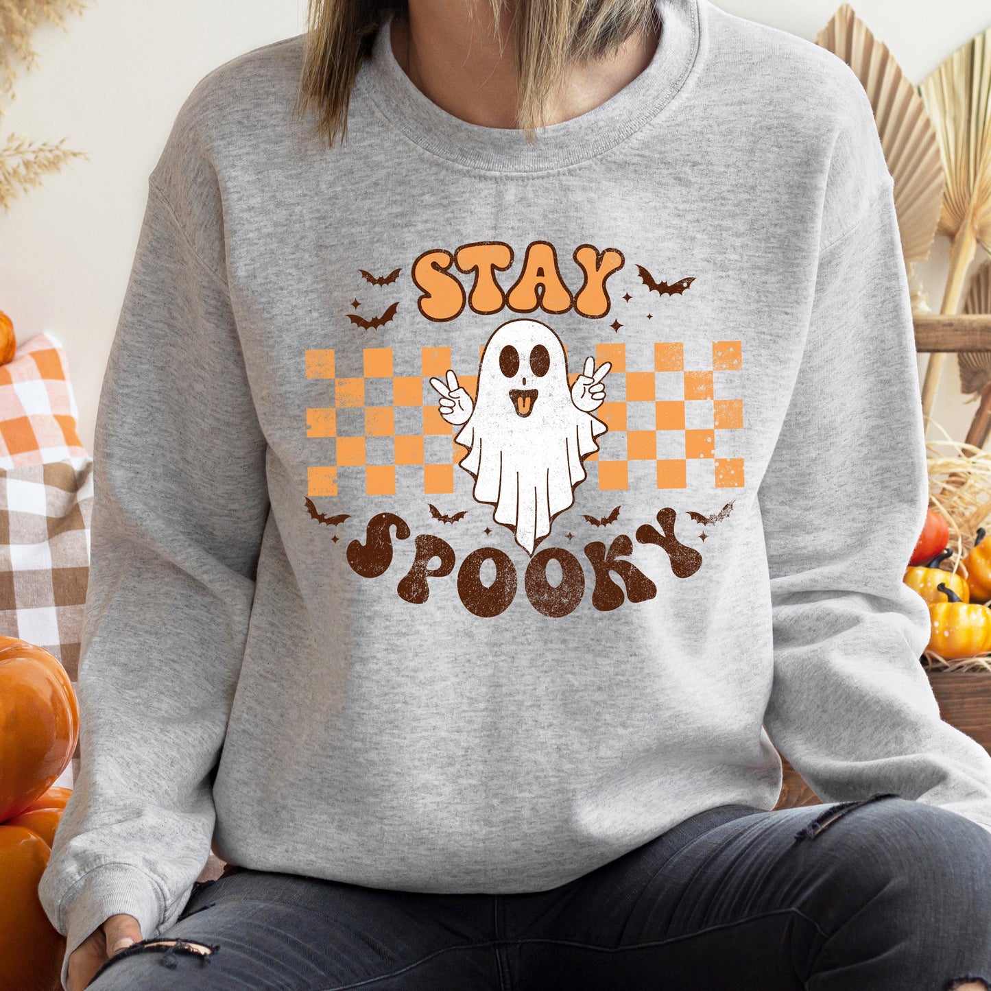 Stay Spooky Vintage Halloween Sweatshirt