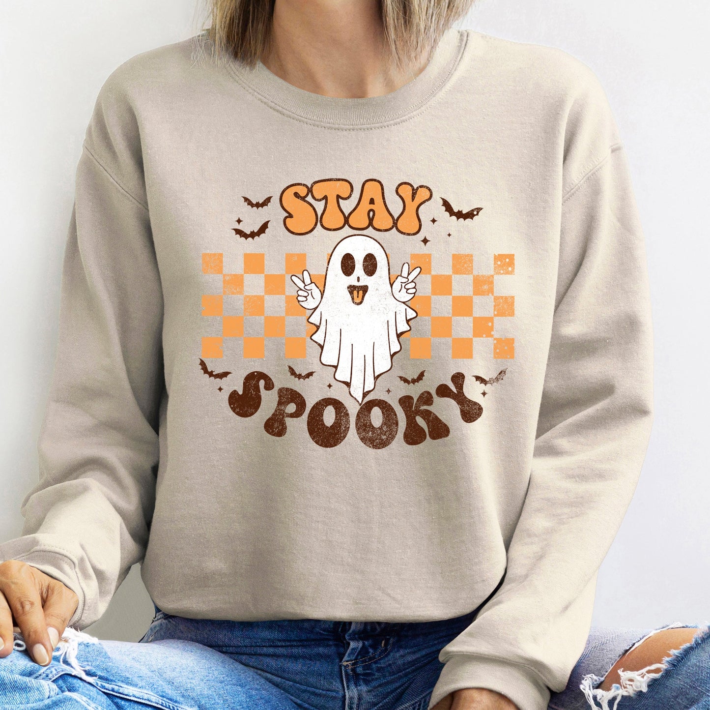 Stay Spooky Vintage Halloween Sweatshirt