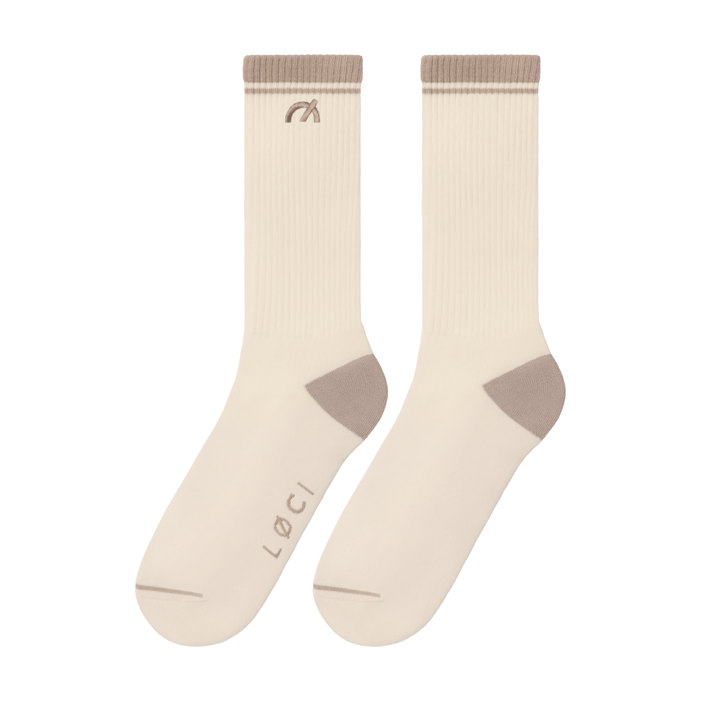 Stripe Cushioned Crew Socks