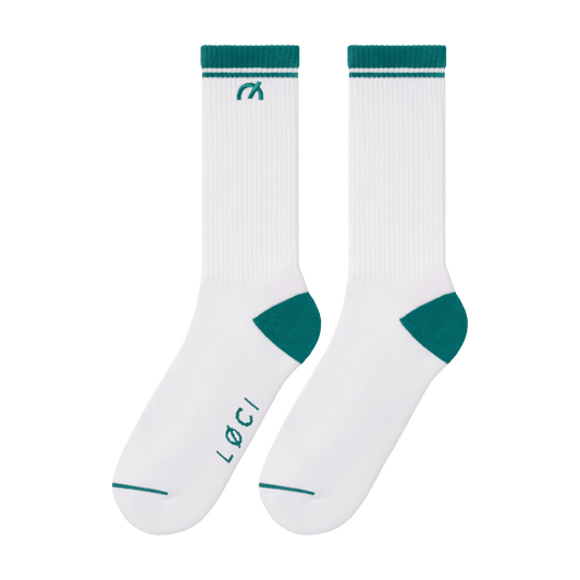 Stripe Cushioned Crew Socks