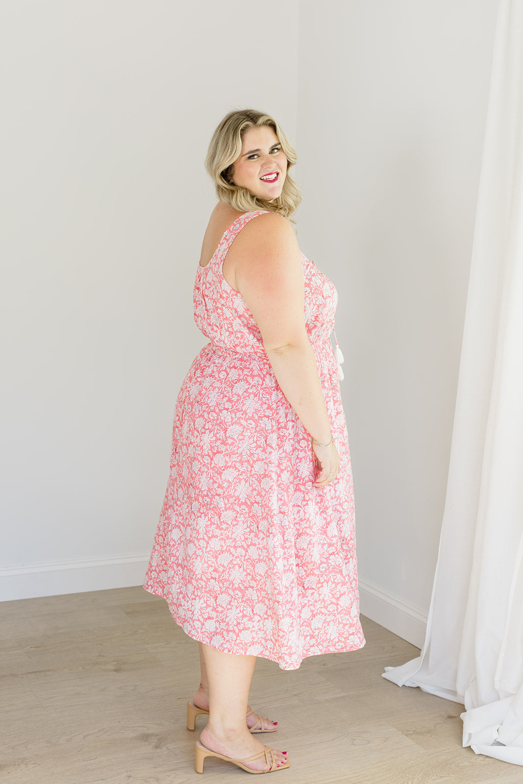 Kiley Watermelon Sorbet Tank Dress Carla Kiley Collection