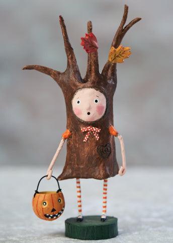 Stumpy Halloween Figurine by Lori Mitchell