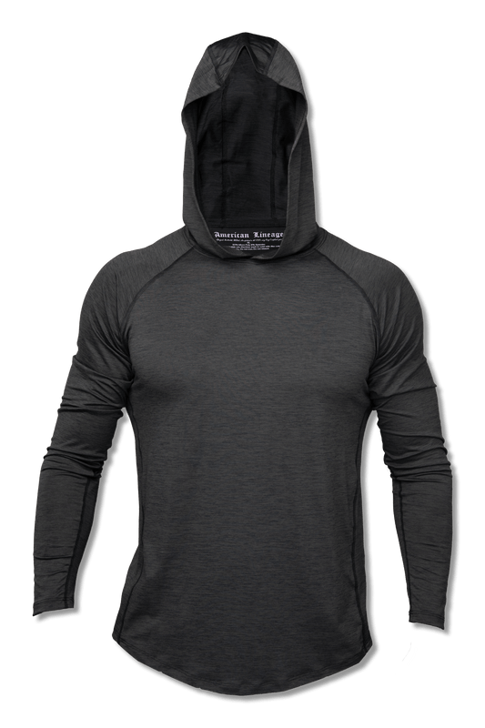 Sun Protection Midnight Grey Hoodie Legacy