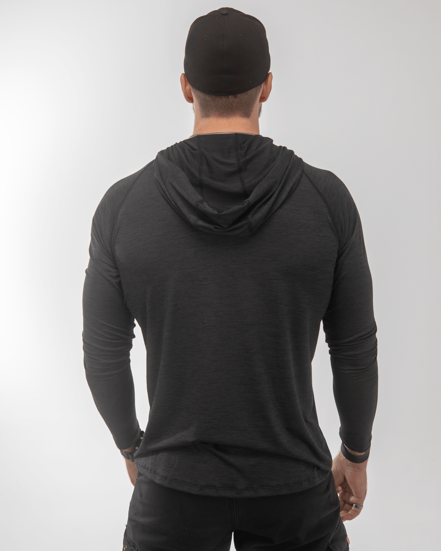 Sun Protection Midnight Grey Hoodie Legacy