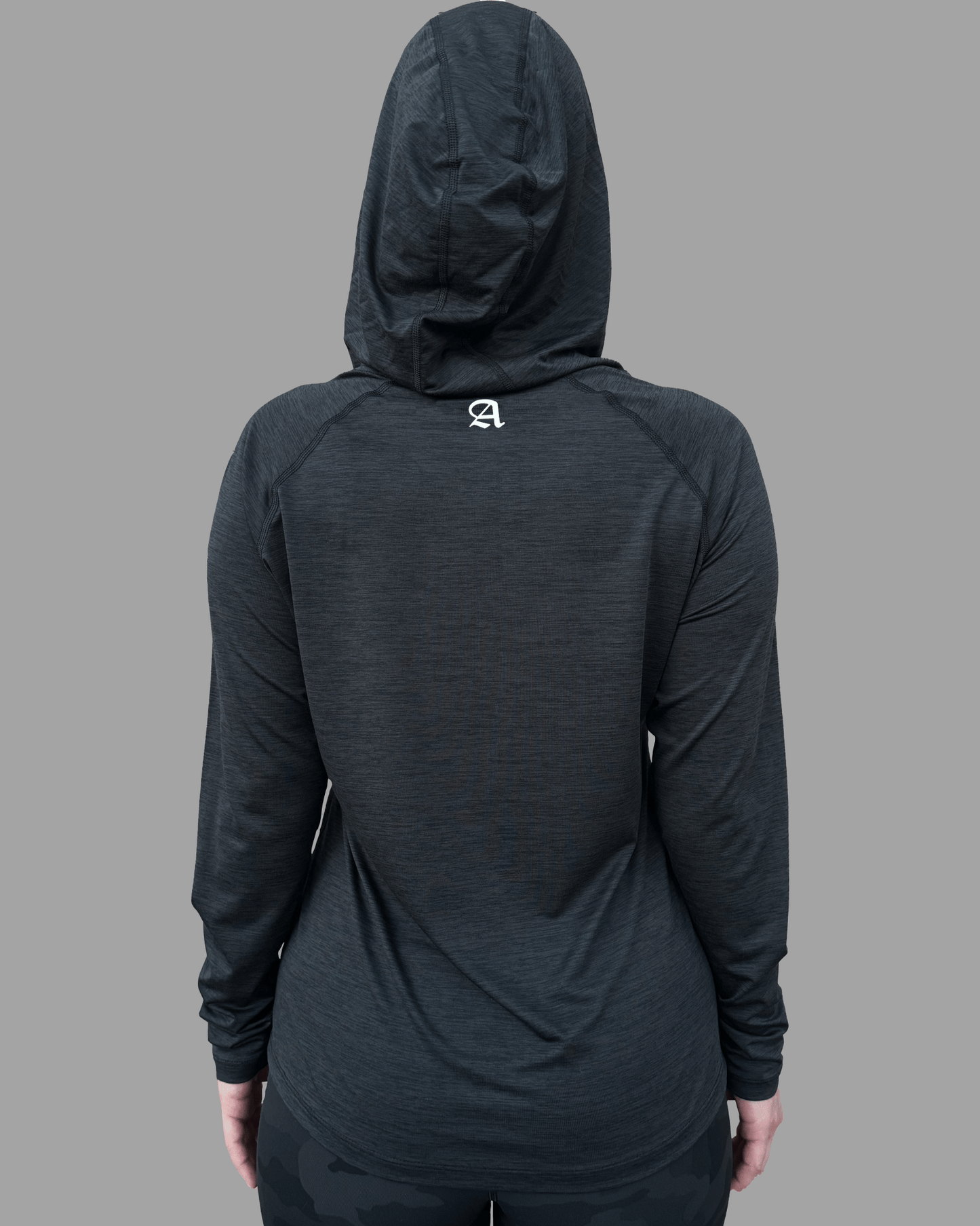 UPF 50+ Sun Protection Female Legacy Hoodie Midnight Grey