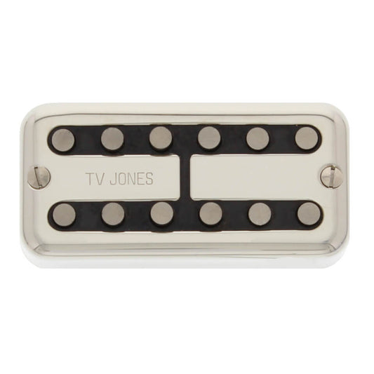 TV Jones Magna'Tron Humbucker Bridge Pickup, Universal Mount, Nickel -NEW