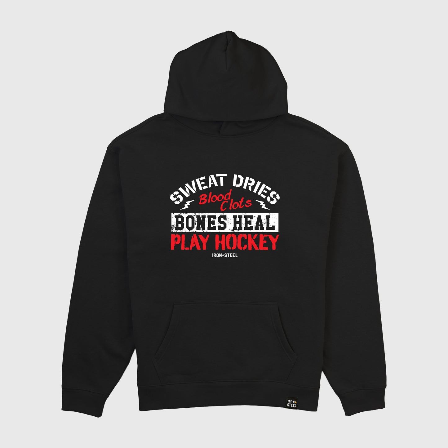 Bones Heal Oversized Hoodie Midweight Hoodie