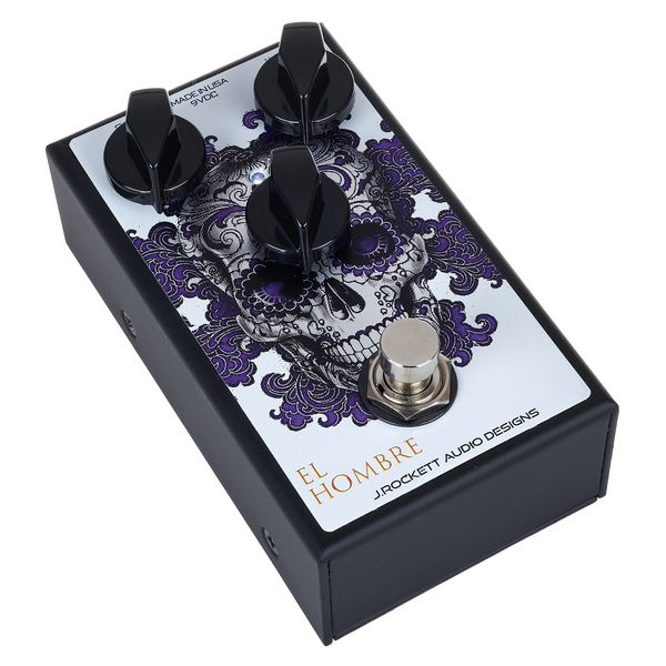 El Hombre Overdrive Pedal Highly Reactive Controls Overdrive Pedal J. Rockett Audio Designs