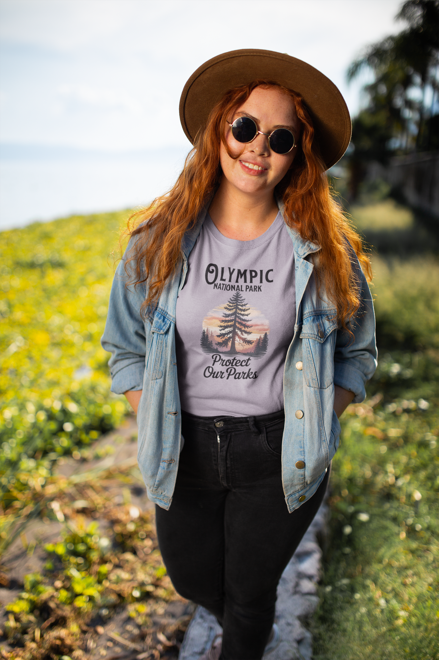 Protect Our Parks Olympic National Park Unisex Fit Soft T-Shirt