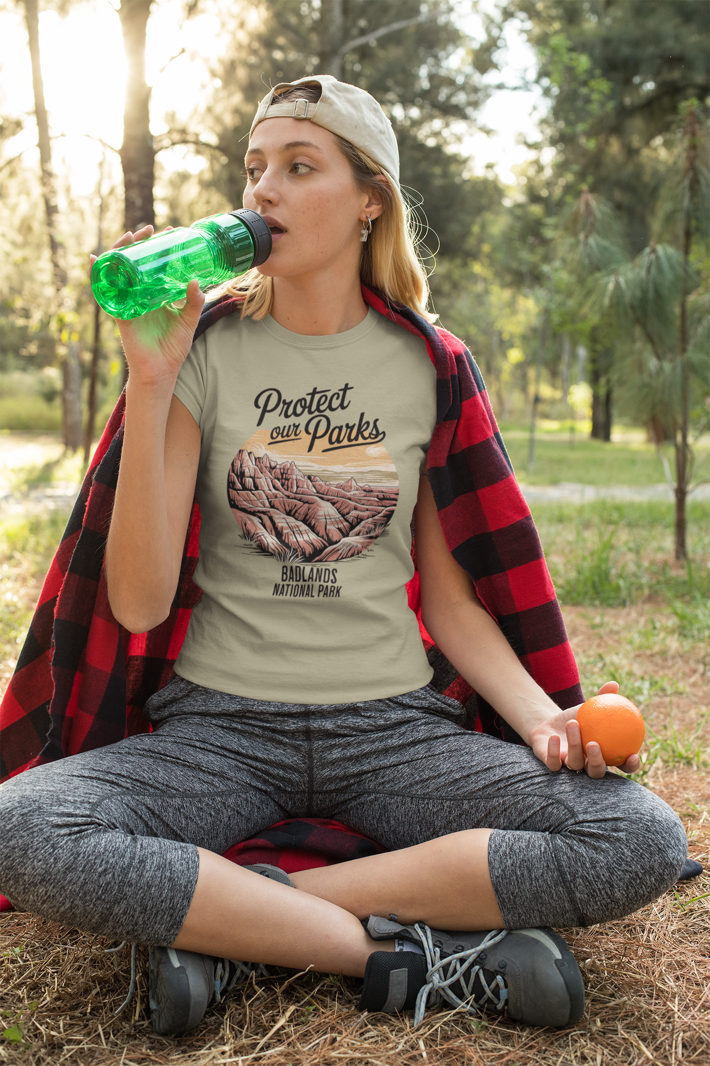 Protect Our Parks Badlands National Park Unisex Fit Soft T-Shirt